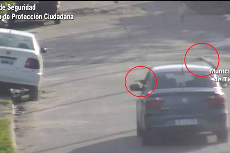 Tras una intensa persecución en Tigre detienen a tres sujetos armados Tras una intensa persecución en Tigre detienen a tres sujetos armados