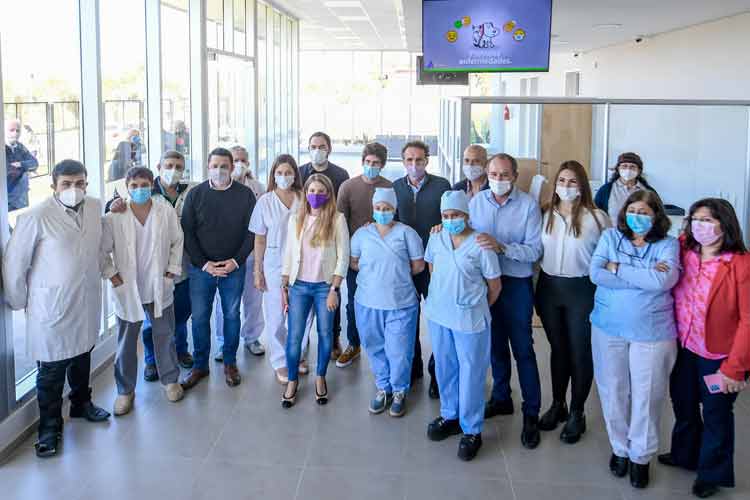 Andreotti inauguró el nuevo Centro de Salud 31 de San Fernando junto a Katopodis, Kreplak y Gollán
