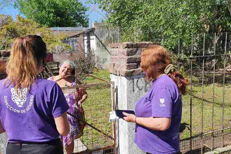 Tigre despliega operativos de preinscripción al Programa Nacional Acompañar en todo el distrito