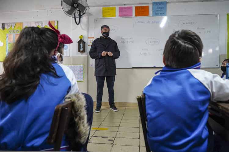 Jorge Macri, visitó esta mañana el Colegio Stella Maris en Munro Jorge Macri, visitó esta mañana el Colegio Stella Maris en Munro