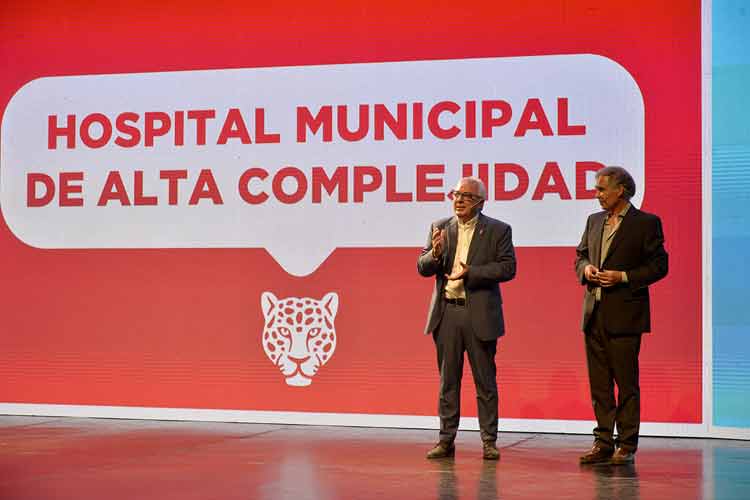Julio Zamora presentó el proyecto del nuevo Hospital Municipal de Alta Complejidad de Tigre