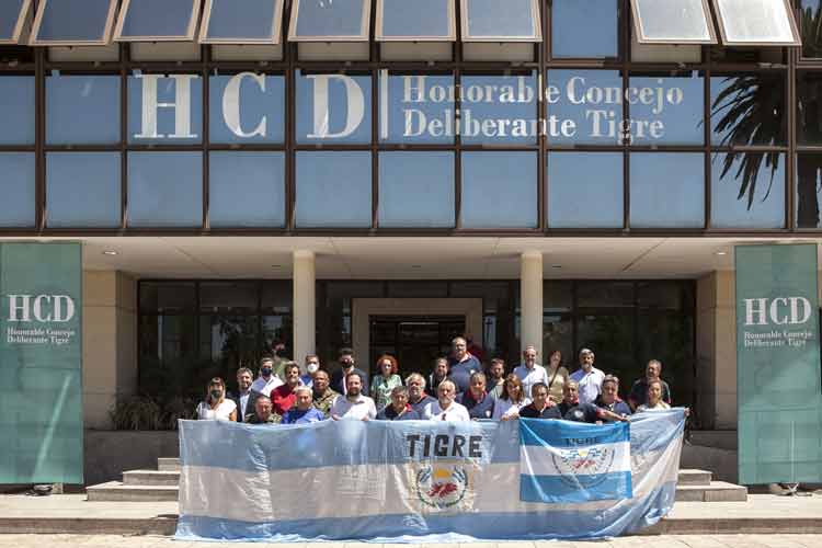 La 15º sesión ordinaria del HCD de Tigre estuvo marcada por la causa Malvinas