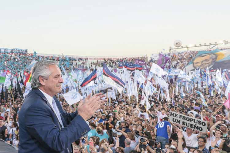 Alberto Fernández, homenaje a Néstor Kirchner Alberto Fernández, homenaje a Néstor Kirchner