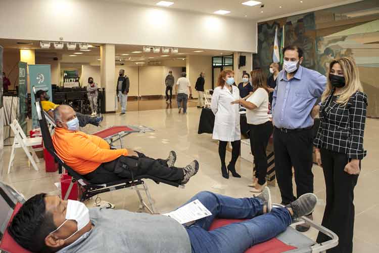 Se realizó en el HCD de Tigre una nueva jornada de donación de Sangre 