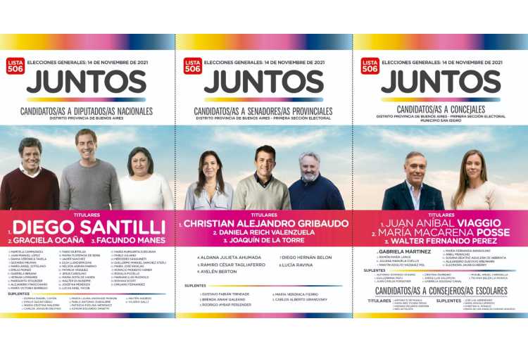Juntos San Isidro advierte sobre las boletas truchas, una vieja trampa electoral para inducir al error