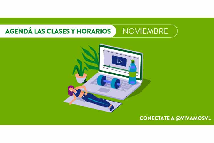 Deportes en Vicente López: En noviembre continúan las clases de gimnasia en vivo por Instagram