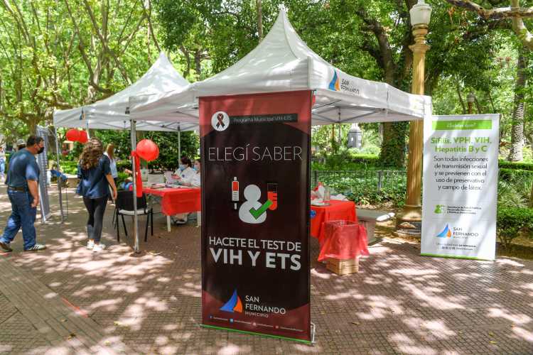San Fernando realizará tests rápidos, confidenciales y gratuitos en el Día Mundial contra el VIH/SIDA