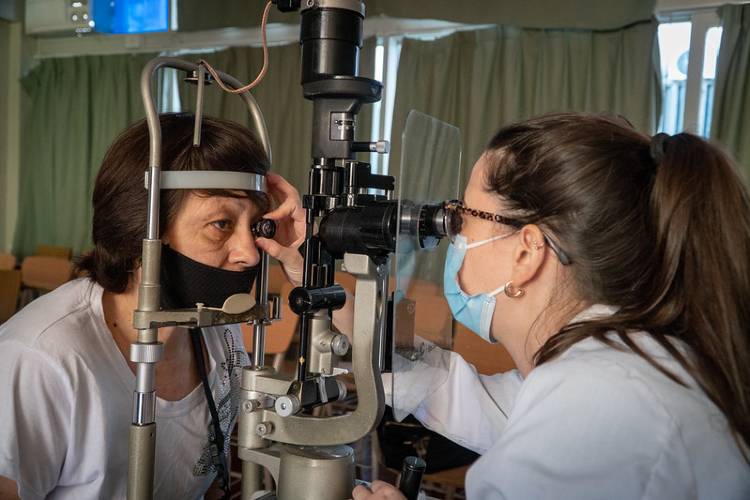 Campaña de detección de glaucoma en San Isidro