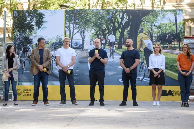 Inician las obras de ciclovía en Avenida Del Libertador desde Vicente López hasta Retiro