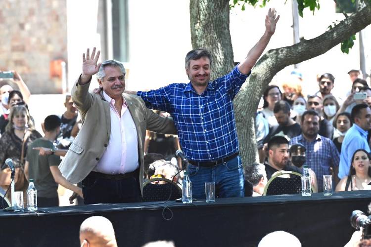 Con un mensaje de unidad, Máximo Kirchner fue presentado como presidente del PJ bonaerense