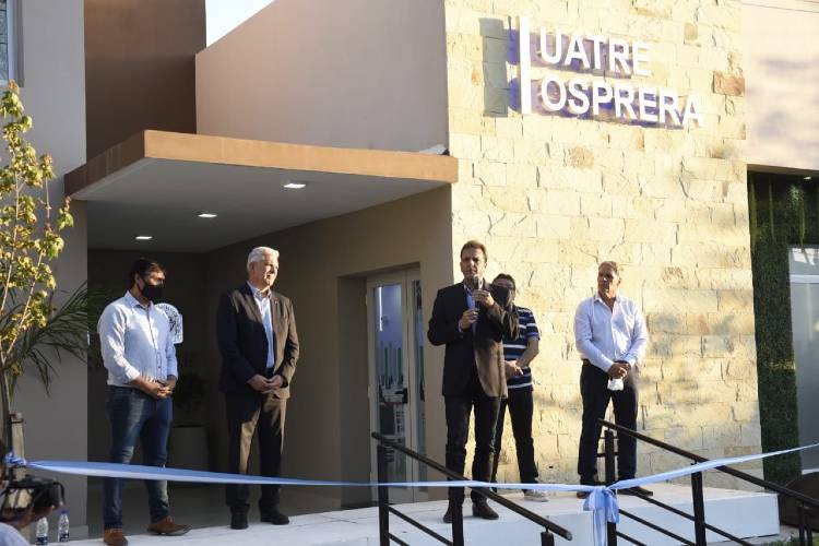 Sergio Massa, participó de la inauguración de la seccional N° 185 de la UATRE, que funcionará en la localidad bonaerense de Colón