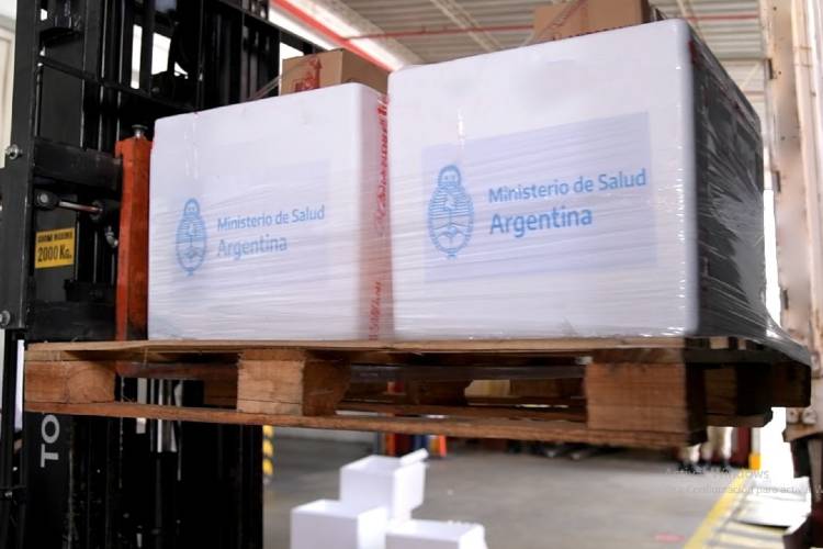 En el Municipio de Tigre se continúan almacenando las vacunas contra el Covid de todo el país