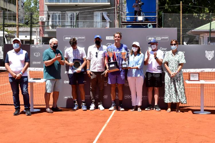 Santiago Rodríguez Taverna se coronó campeón del Challenger Copa Ciudad de Tigre disputado en el Club Hacoaj. Santiago Rodríguez Taverna se coronó campeón del Challenger Copa Ciudad de Tigre disputado en el Club Hacoaj.