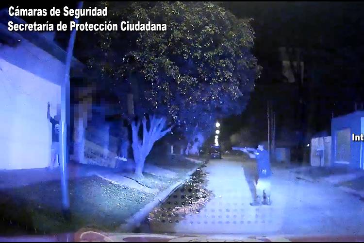 Video: Momento de la detención de la “La Hiena” Barrios denunciado de  agredir a su pareja