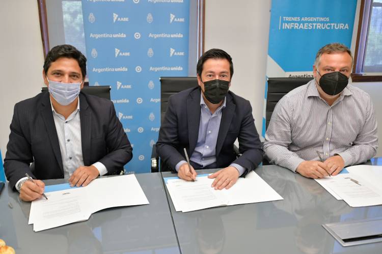 Trenes Argentinos, la ABBE y el Gobierno bonaerense acordaron la cesión de tierras para construir oficinas de cercanía Trenes Argentinos, la ABBE y el Gobierno bonaerense acordaron la cesión de tierras para construir oficinas de cercanía