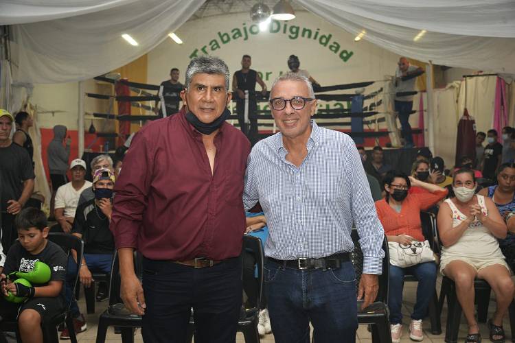 El referente vecinalista Ramón “Kilo” Herrera mostró su apoyo al Intendente Julio Zamora