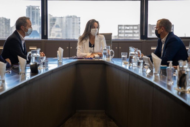 Malena Galmarini se reunió con representantes del Banco Mundial para supervisar los avances del Sistema Riachuelo