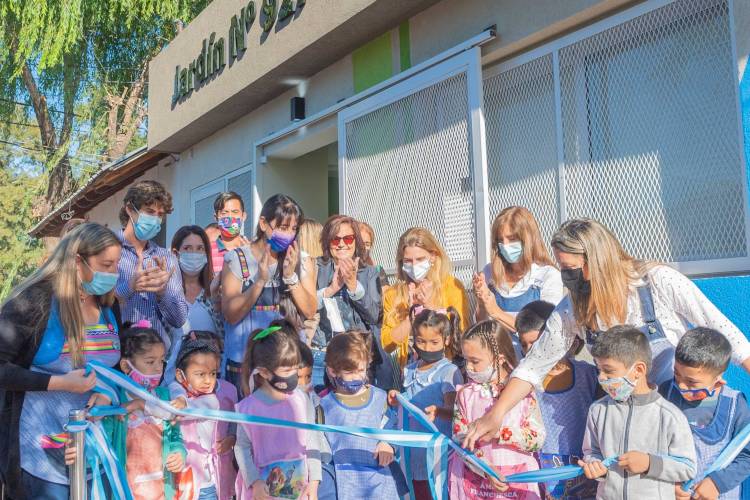 Juan Andreotti inauguró el Jardín N°927, renovado integralmente