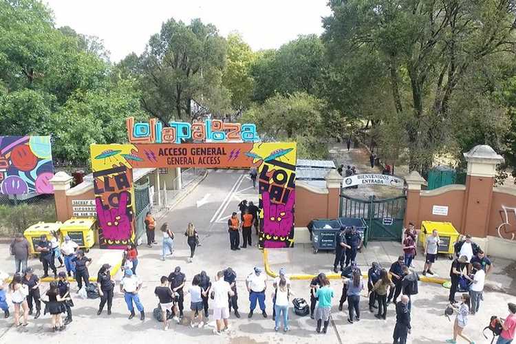 Cómo se prepara San Isidro para recibir al Lollapalooza