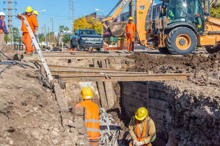 Avanzan las obras del Túnel de la Av. Sobremonte en San Fernando