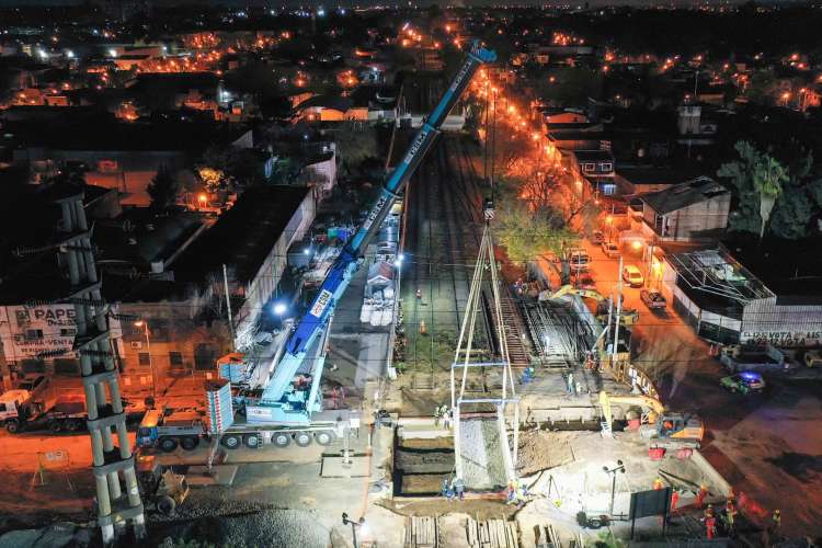 Se montaron los puentes del Túnel de Sobremonte en San Fernando y comienza la excavación Se montaron los puentes del Túnel de Sobremonte en San Fernando y comienza la excavación
