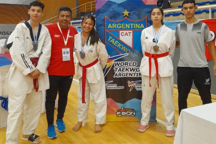 Destacada actuación de deportistas de Tigre en el Torneo Nacional de Taekwondo 2022 en Misiones