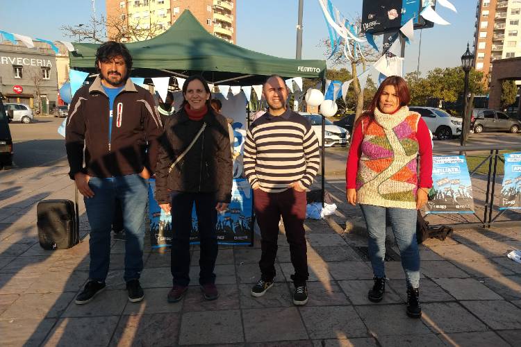 Libres del Sur organizó una jornada de Afiliación en Tigre
