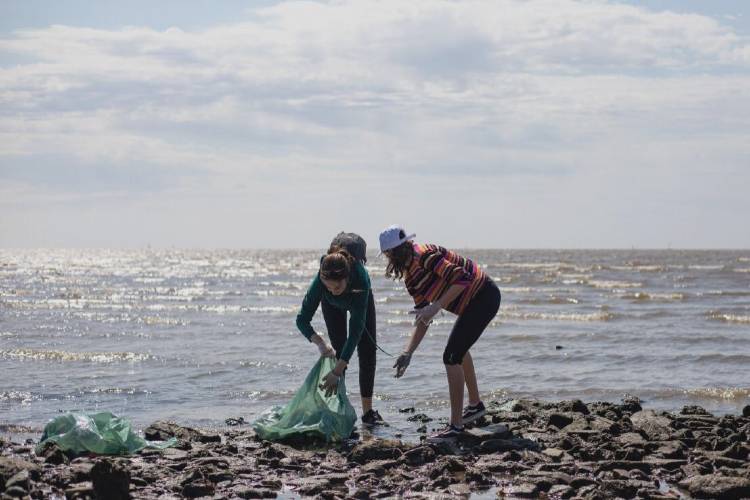 Nueva jornada de limpieza en la costa de Vicente López