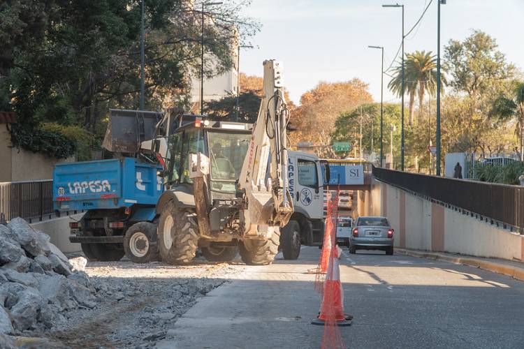 San Isidro comenzó con las obras de renovación del túnel de Roque Sáenz Peña