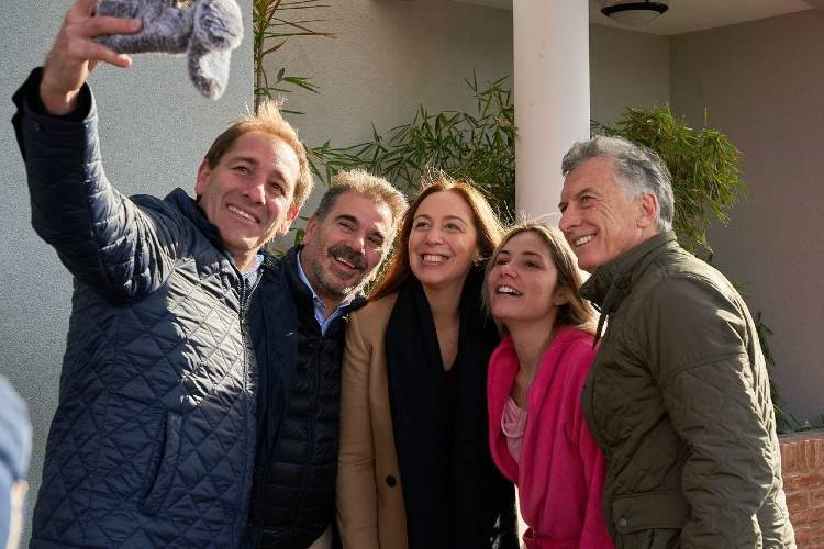 Mauricio Macri, María Eugenia Vidal, Cristian Ritondo, La Plata