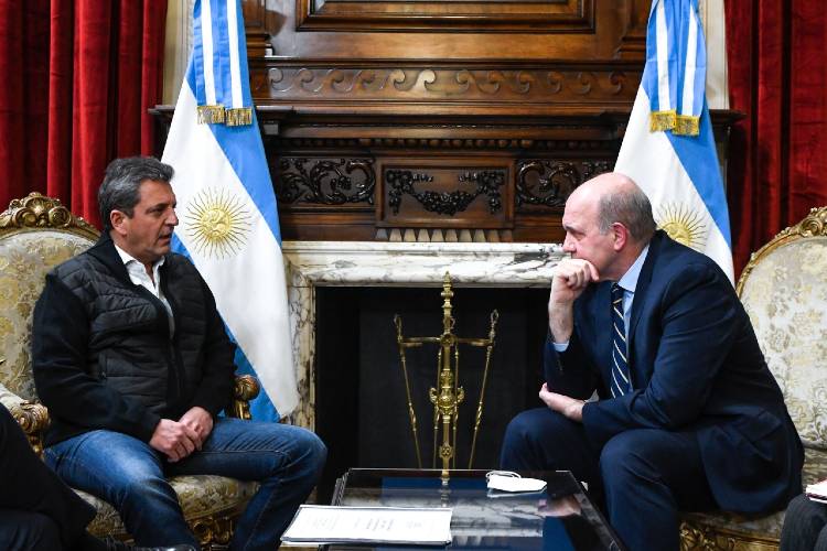 Sergio Massa recibió al representante en Argentina del BID
