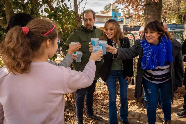 Malena Galmarini habilita una nueva red para llevar el agua potable a 10.700 habitantes de Benavídez