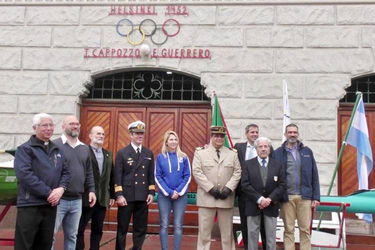 El Club Canottieri celebró los 70 años de la Medalla de Oro del Remo Argentino en Helsinki 1952 El Club Canottieri celebró los 70 años de la Medalla de Oro del Remo Argentino en Helsinki 1952