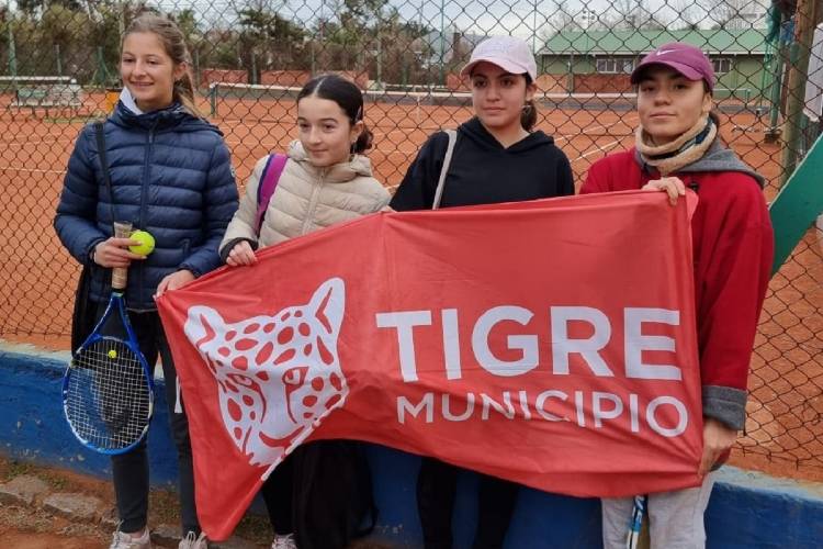 La Escuela Municipal de Tenis de Tigre tendrá representación femenina en las finales de los Juegos Bonaerenses 2022