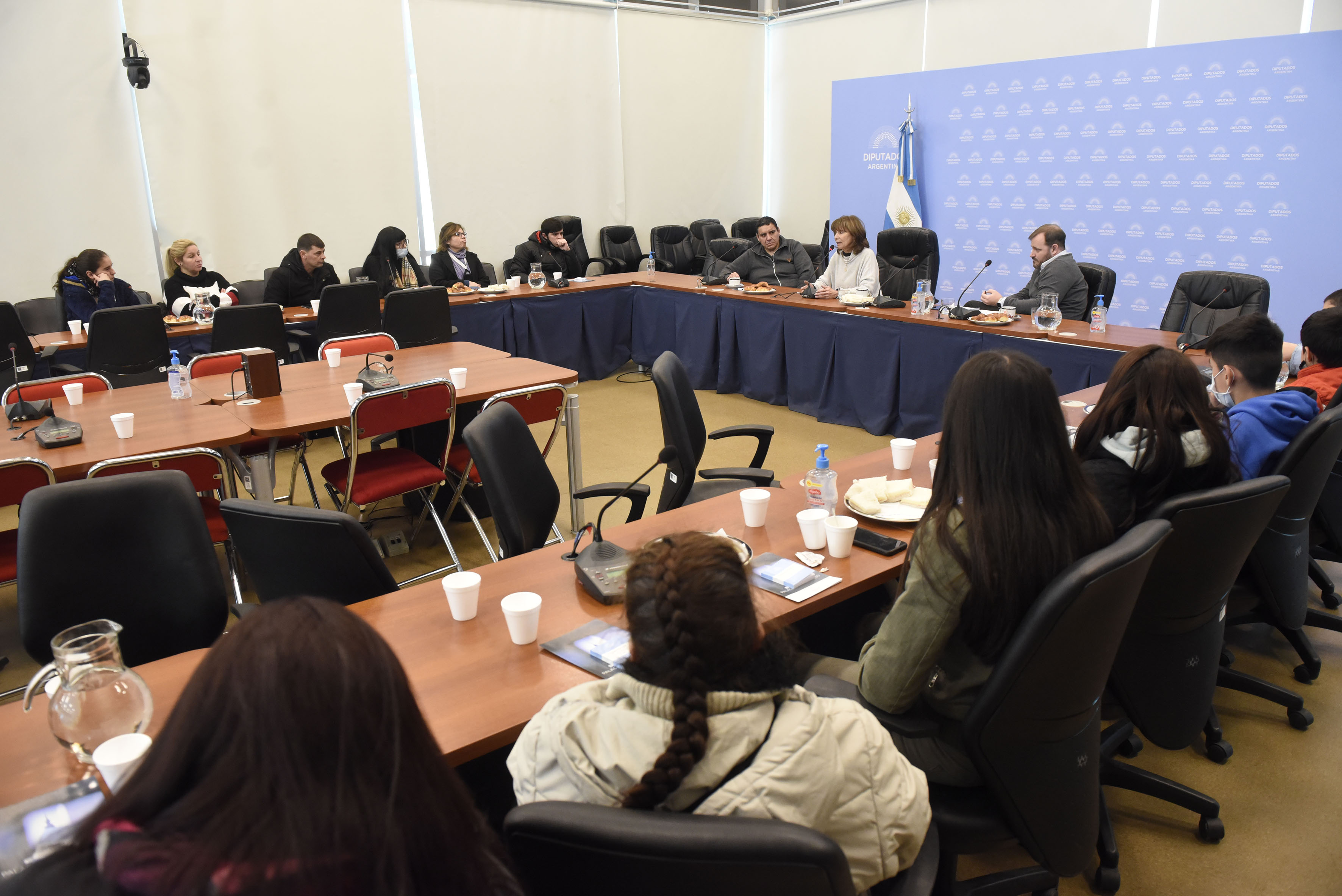 Alicia Aparicio recibió en el Congreso de la Nación a representantes de Murgas en Red Alicia Aparicio recibió en el Congreso de la Nación a representantes de Murgas en Red