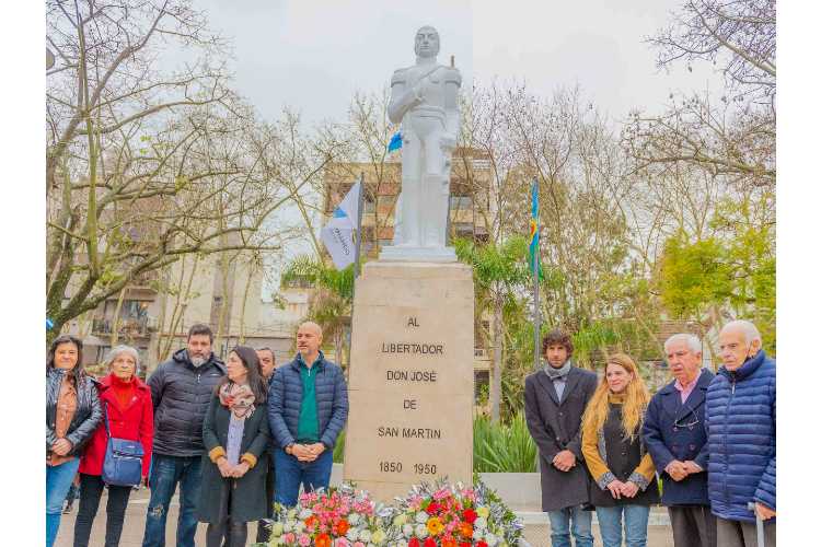 San Fernando homenajeó a San Martín en un emocionante acto cívico