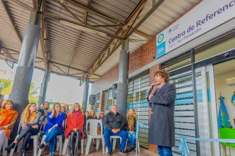 Se inauguró un nuevo Centro de Referencia de Desarrollo Social en San Fernando y Tigre 