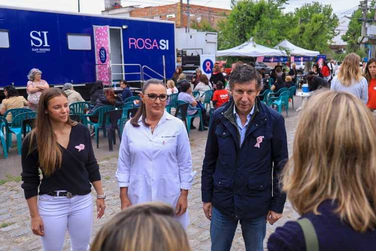 San Isidro: el Municipio realiza estudios gratuitos en las calles para prevenir cáncer de mama