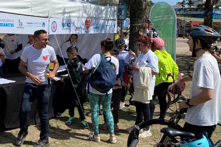Vicente López impulsa la prevención contra la diabetes