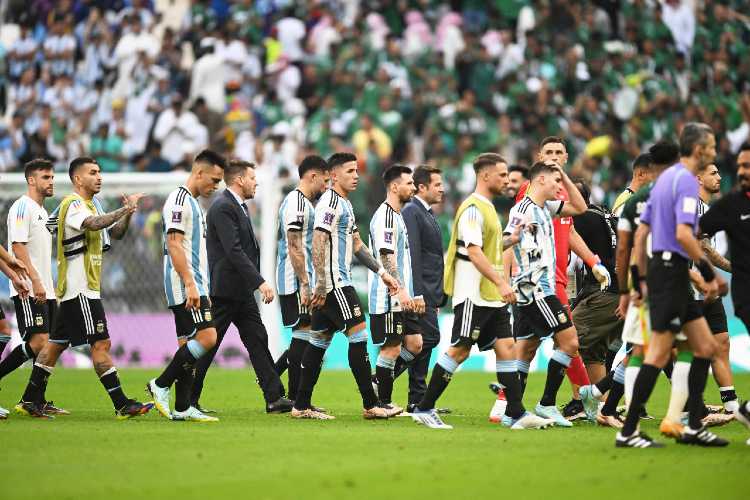 Argentina perdió sorpresivamente con Arabia Saudita en su debut en Qatar 2022