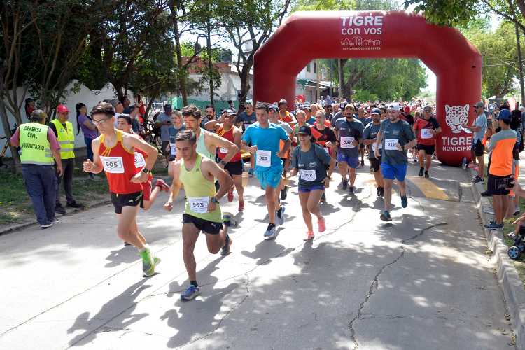 Con una maratón festejaron el 95° aniversario Don Torcuato