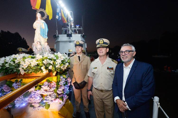 Con una convocatoria multitudinario Tigre celebró el 73° aniversario del Día de la Virgen