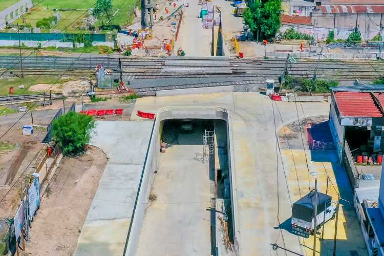 San Fernando inaugura el “Túnel de los Campeones del Mundo” en la Av. Sobremonte
