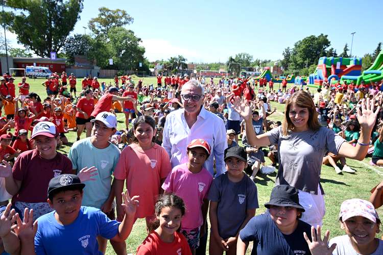 Julio Zamora inauguró la temporada de Colonias de Verano 2023 en Tigre