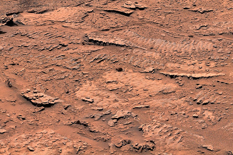 Explorador de la NASA halló evidencia de un antiguo lago en Marte