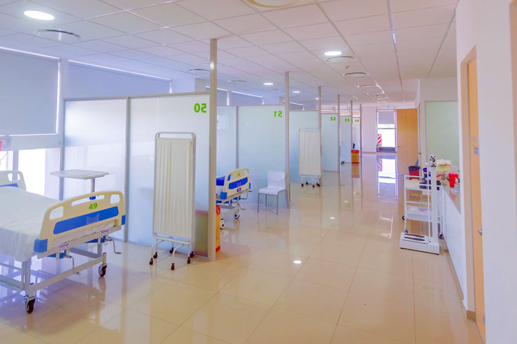 Andreotti presentó las Nuevas Terapias Intensiva, Intermedia y de Cuidados Especiales del Hospital Municipal