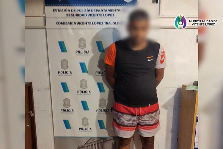 Tres jóvenes detenidos por robos de autopartes en Vicente López.
