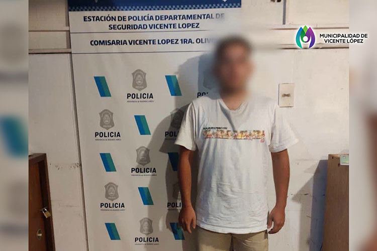 Tres jóvenes detenidos por robos de autopartes en Vicente López.