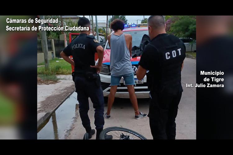 Detienen a ladrón de bicicleta en Don Torcuato