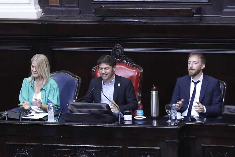 En la apertura de sesiones Kicillof pidió recuperar recursos para la Provincia de Buenos Aires